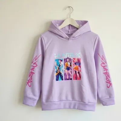 Sweat à capuche K-POP Huntrix - Taille 140 (9-10 ans)